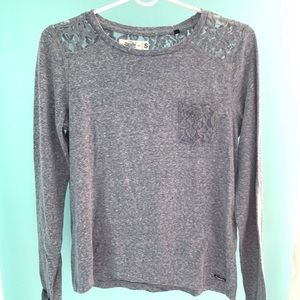 Superdry Long Sleeve Top With Lace Detail